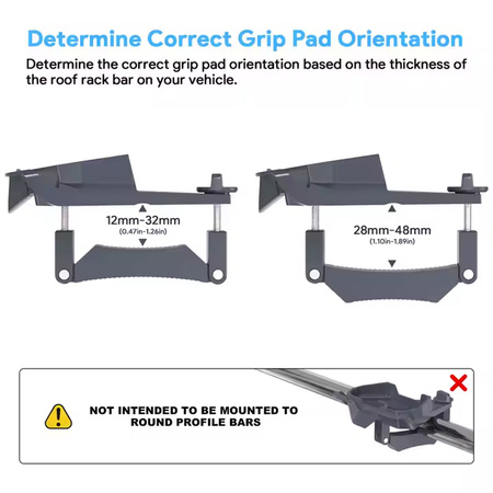 Uchwyt dachowy do Starlink na bagażnik samochodowy