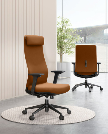 Spacetronik HAVARD PU swivel office chair