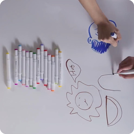 Kresliaca doska na stôl - tabuľa 140 x 60 cm