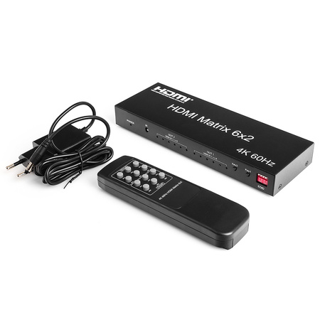 Spacetronik SPH-M620 4K 60Hz HDMI 6/2 Matrix