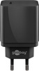 USB-C PD 18W 2A power charger Goobay BLACK