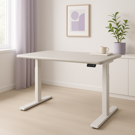 Blat MDF malowany proszkowo 120x60x2.5 Cashmere