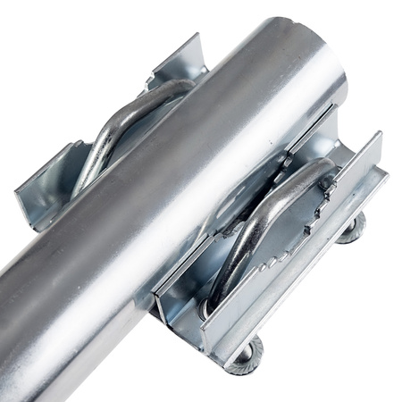 Balkonständer gerade vorne 100cm mit Clips