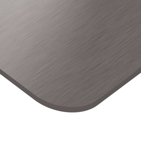 Universal desk top 120x60x18cm Titan silver