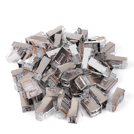 RJ45 Kat. 6 FTP-Steckverbinder NC-RJ456FT-11 100St