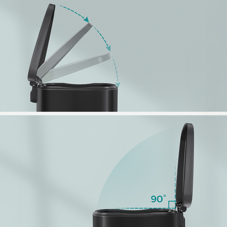 Funky Trash Can Ink Black Spacetronik Pojedynczy