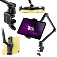 Uchwyt biurkowy Spacetronik SPP12303B do tableta i smartfona z regulowanym ramieniem
