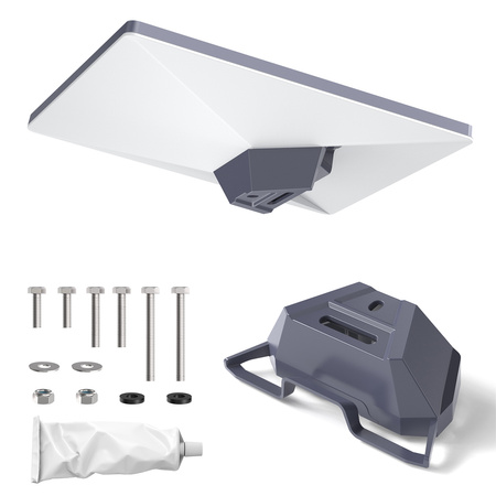 Aluminiowy uchwyt na dach do Starlink Mini