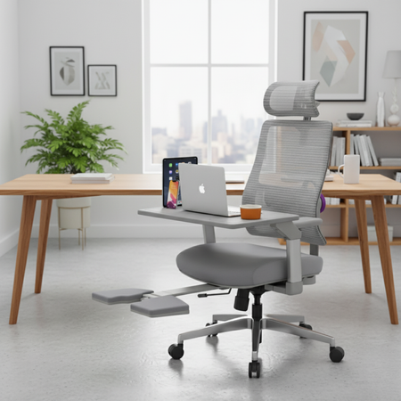 Laptopständer für Stuhl Lumbo A01 Grau