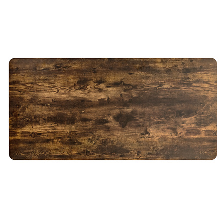 Desk top 180x75x18 cm Brown Rustic