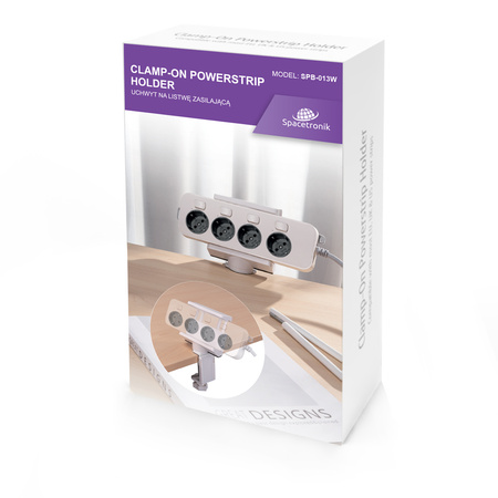 Spacetronik SPB013W power strip bracket