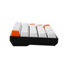 Delux KM36 RGB weiß/orange verkabelte mechanische Tastatur