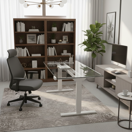 Spacetronik SPE-224RW electric desk rack