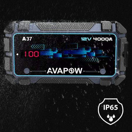 Powerbank rozruchowy 12V 4000A 74Wh AVAPOW A9 Max