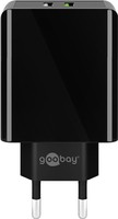 Napájecí nabíječka 2x USB QC 3.0 28W Goobay BLACK