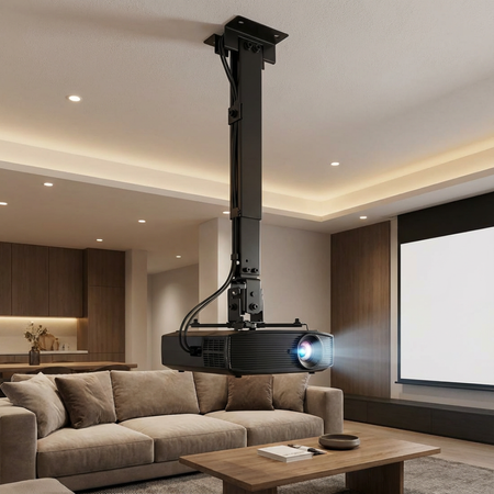 Uchwyt na projektor sufitowy Spacetronik SPA-P01B