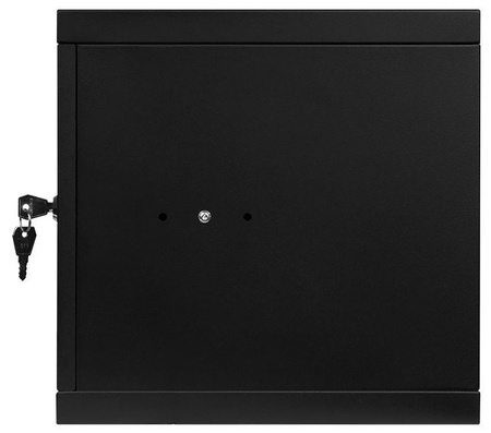 Szafa RACK 10'' 6U 300x300mm CZARNA Drzwi stalowe