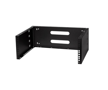 19" 4U 330mm Wall Rack Bracket Black