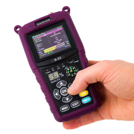 Spacetronik S-22 DVB-S/S2/S2X SAT signal meter