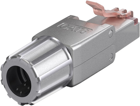 RJ45 8P8C CAT6 STP Twisted-Pair Netzwerkstecker Goobay