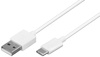 Kábel USB-C - Apple Lightning Plug Goobay White 2 m