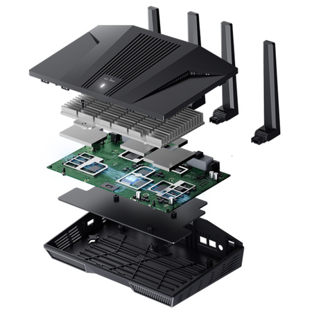 Router WiFi 6 2.5G GL-INET Flint 2 GL-MT6000