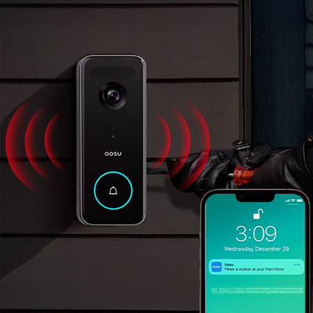 Video Intercom with Audio IP Aosu SL-V8P HD 3MP Tuya