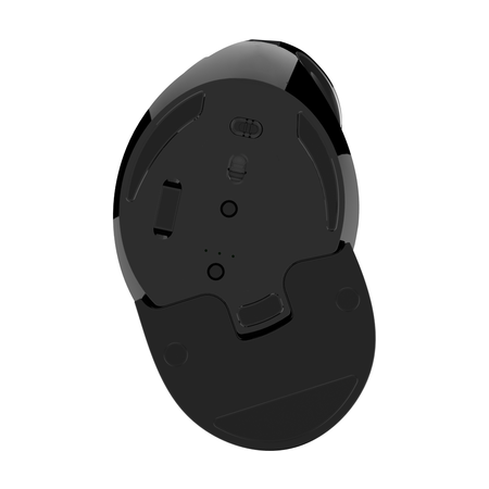 Delux M618PD optische Maus schwarz, kabellos