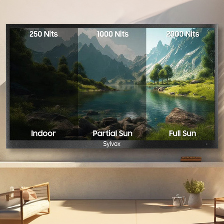 Telewizor zewnętrzny 4K Sylvox Pool Pro 2.0 75"