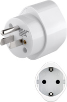 Travel adapter gn. Europe plug USA Japan Goobay