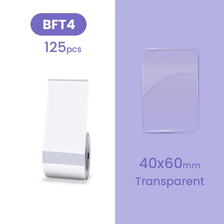 Niimbot B series labels 40x60 mm 125 pcs. by