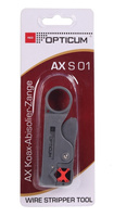 Odstraňovač izolace pro konektory RG59 RG6 Red AX S 01