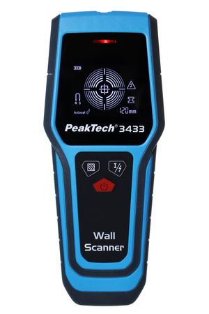 Detektor kovových kabelů PeakTech 3433