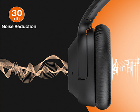 Słuchawki aktywne ANC LDAC Bluetooth 5.0