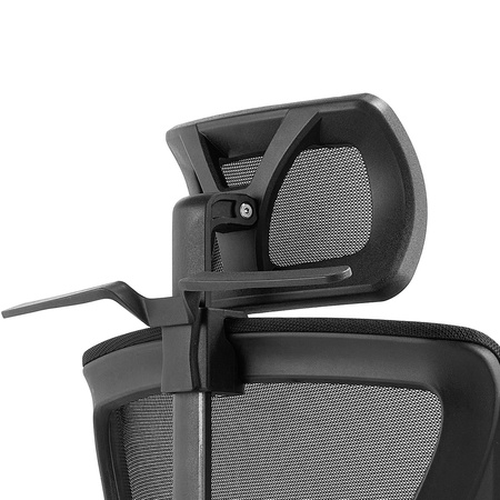 Fotel do biura rozkładany obrotowy GILDA Czarny