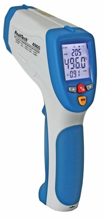 PeakTech 4960 Digital Temperature Meter with IR USB