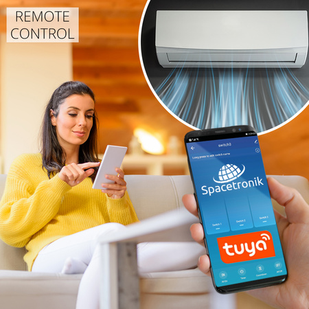 Remote control WiFI 2in1 IR + 433 Mhz Spacetronik SL-IR31-2