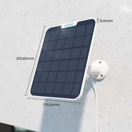 Solární panel 6W pro kamery USB-C Reolink 2 bílý 4m