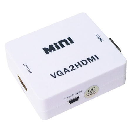 Prevodník VGA + audio na HDMI SPVA-H01