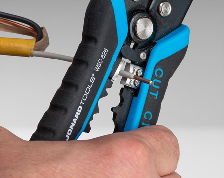 Automatic insulation stripper crimper WSC-826