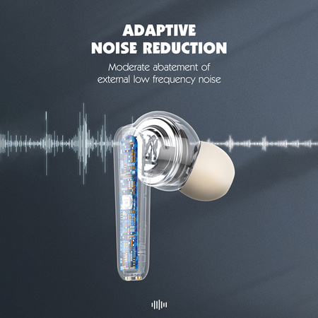 Bezprzewodowe słuchawki TWS LDNIO T01 BT 5.3