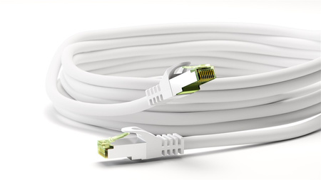 Patchcord LAN CAT 8.1 GHMT S/FTP bílý 3m