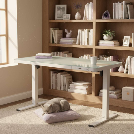 Spacetronik elektrischer Schreibtisch SPE-B128BG Astrid