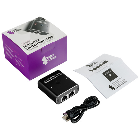 Ethernetový rozbočovač RJ45 1 až 4 SP-SG104 Gigabit