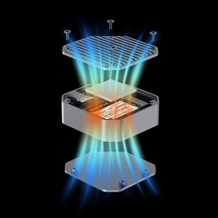 Přenosné mobilní pouzdro M.2 NVME 10 GB/s C drive