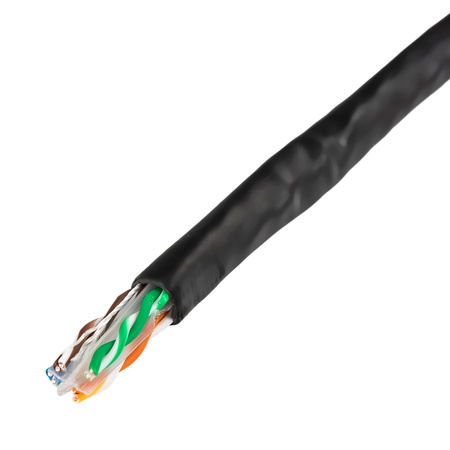 cAT6 U/UTP AWG24 CU PVC+PE OD 6.3 Fca 305m twisted pair cable