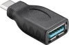 Adaptér USB-C do zásuvky USB 3.0 Goobay ČERNÝ