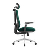Regulowany Fotel biurowy obrotowy 5D MAURO Zielony