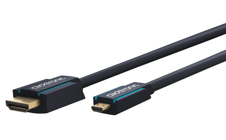 CLICKTRONIC HDMI - micro HDMI 2.0 4K 60Hz 2m cable