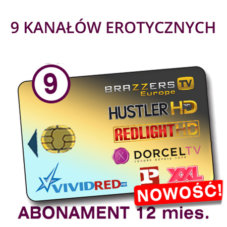 služba prístupu ku kanálom ELITE HD 9+ Stars 9ch/12m VCC6